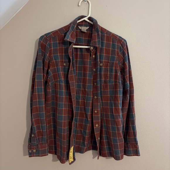 Duluth Plaid Button Down Womens XS Workwear - Picture 1 of 4